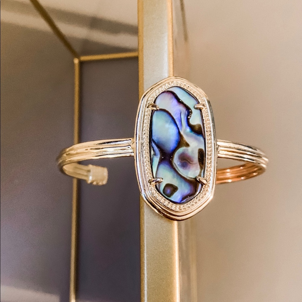 Kendra Scott Graham Cuff Bracelet in Abalone
